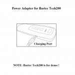 AC DC Power Adapter Wall Charger for Bartec Tech200 TPMS Tool